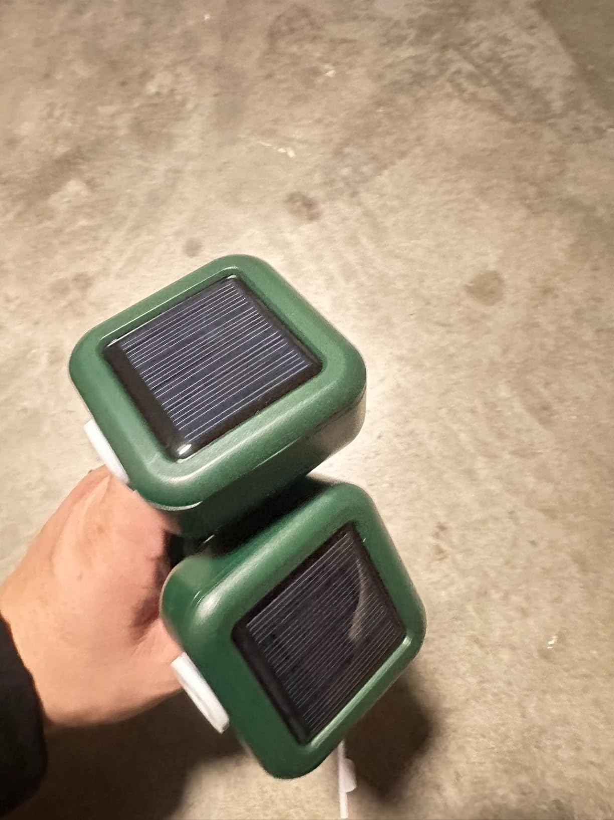 Mole Repellent Solar Powered, 4 Pack Snake & Skunk Repellent for Yard, IP 65 Waterproof Ultrasonic Deterrent Stakes customer photo 1