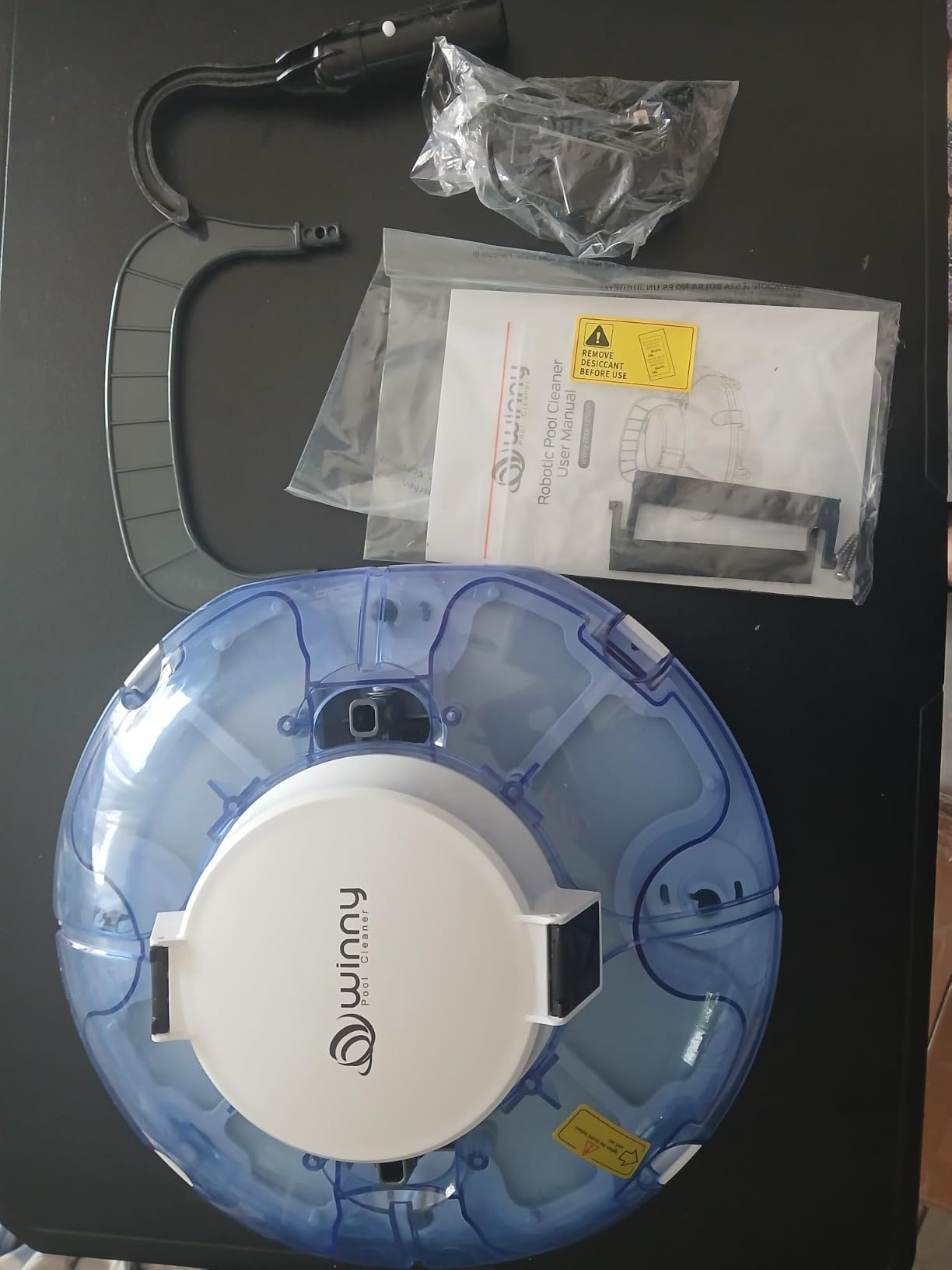 Winny Pool Cleaner Cordless Pool Vacuum Robot for Above Ground Pool customer photo 2