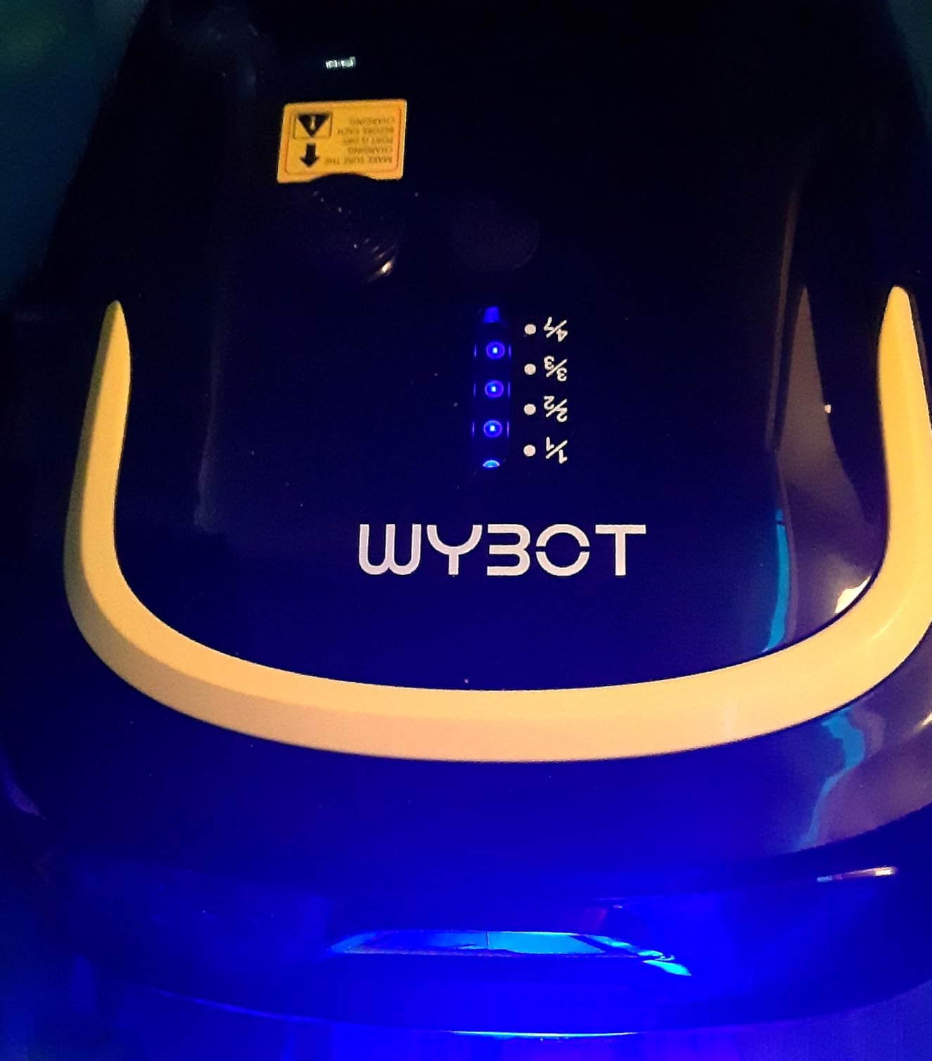WYBOT A1 Cordless Pool Vacuum Robot for Above Ground Pool, Black&Green customer photo 2