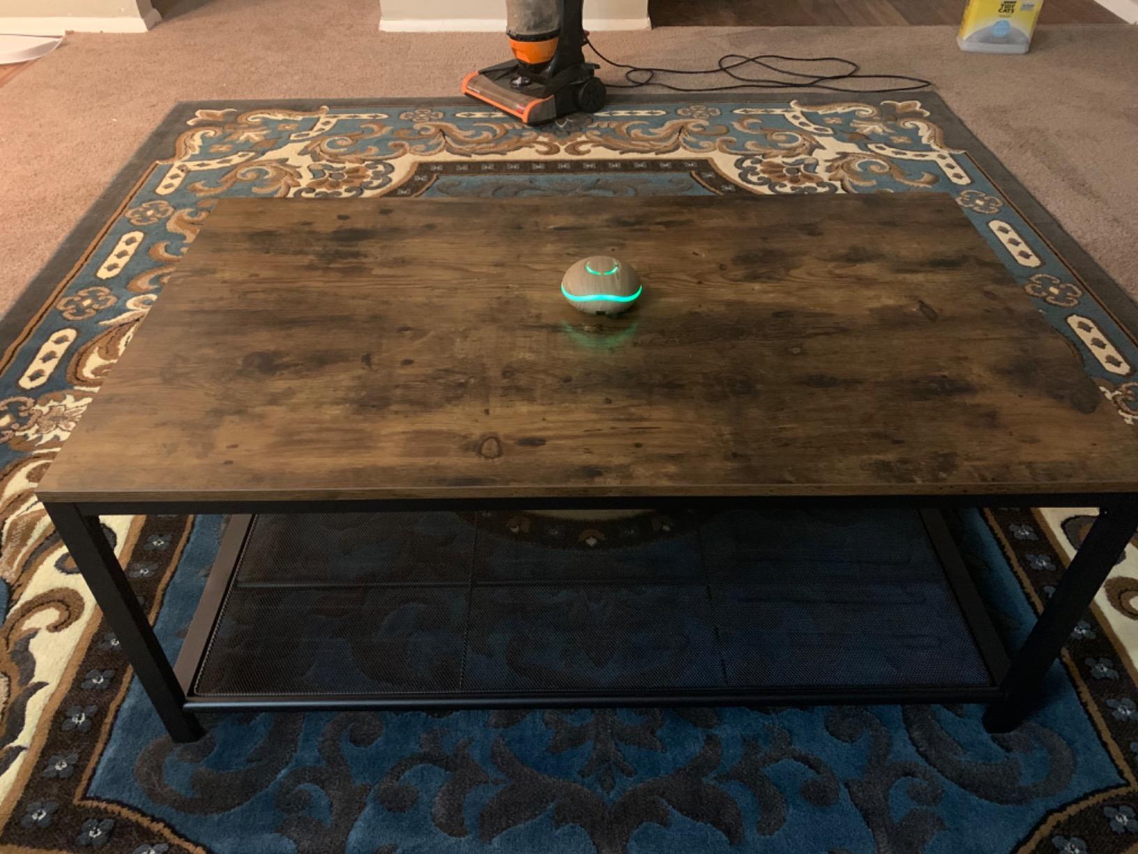 VASAGLE Lift Top Coffee Table, Square Farmhouse Coffee Table with Storage, 31.5