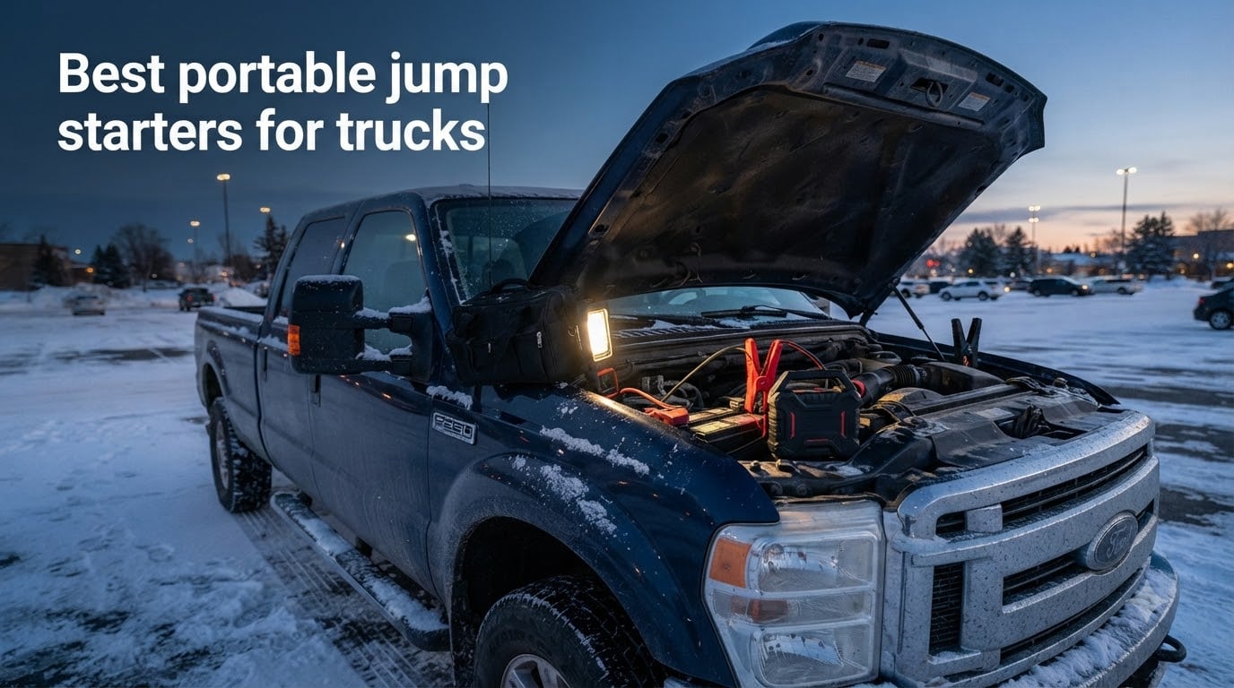 Best portable jump starters for trucks