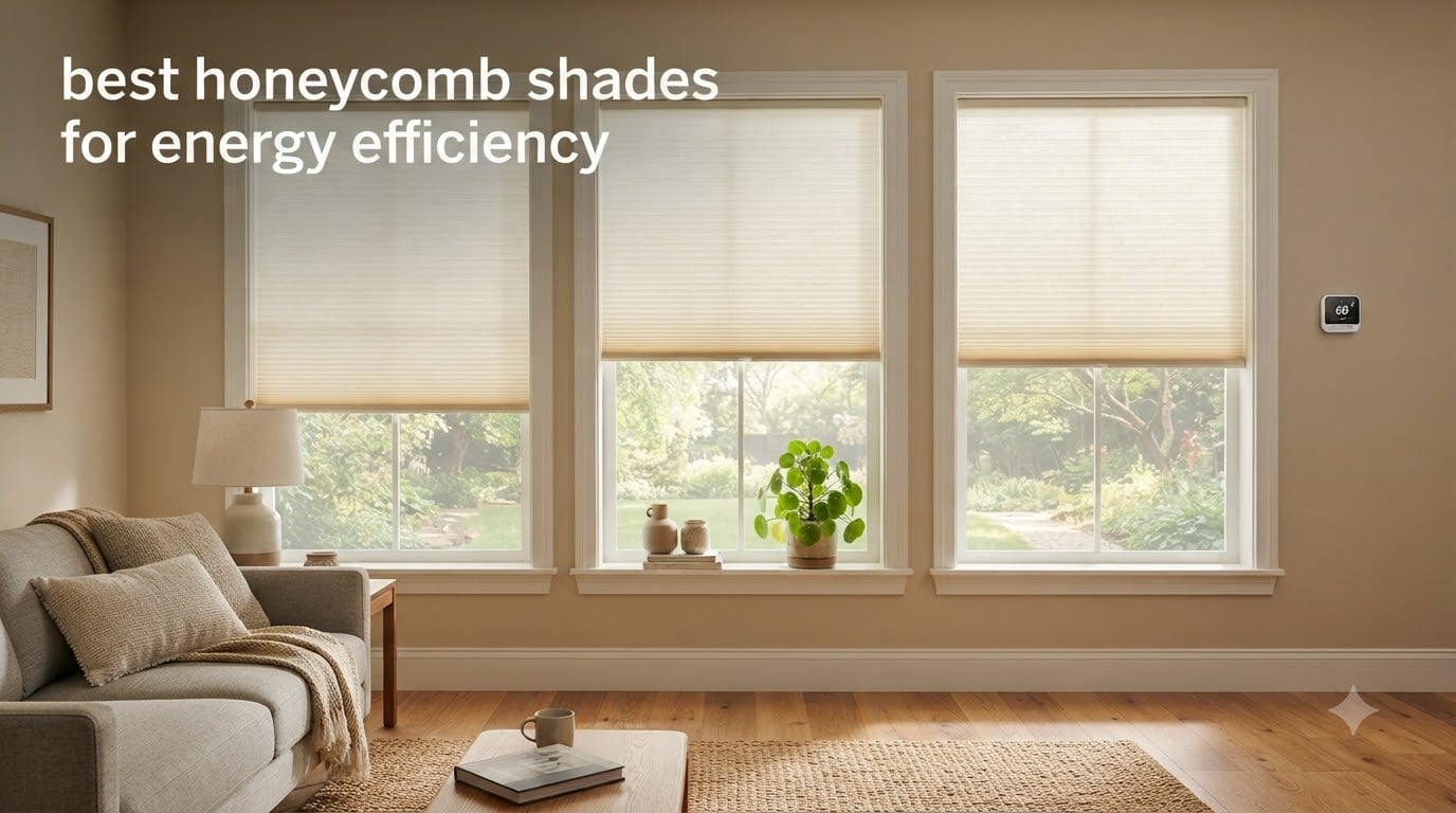 best honeycomb shades for energy efficiency