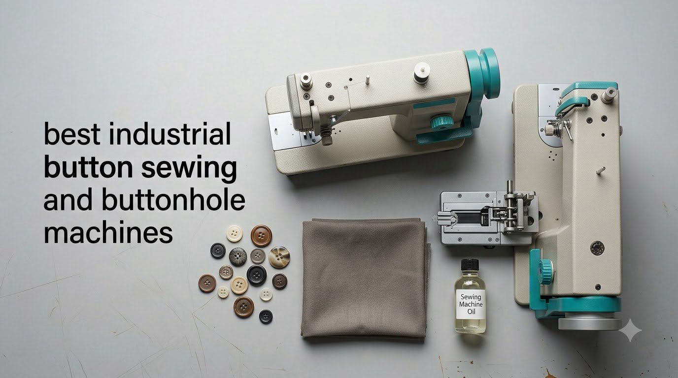 best industrial button sewing and buttonhole machines