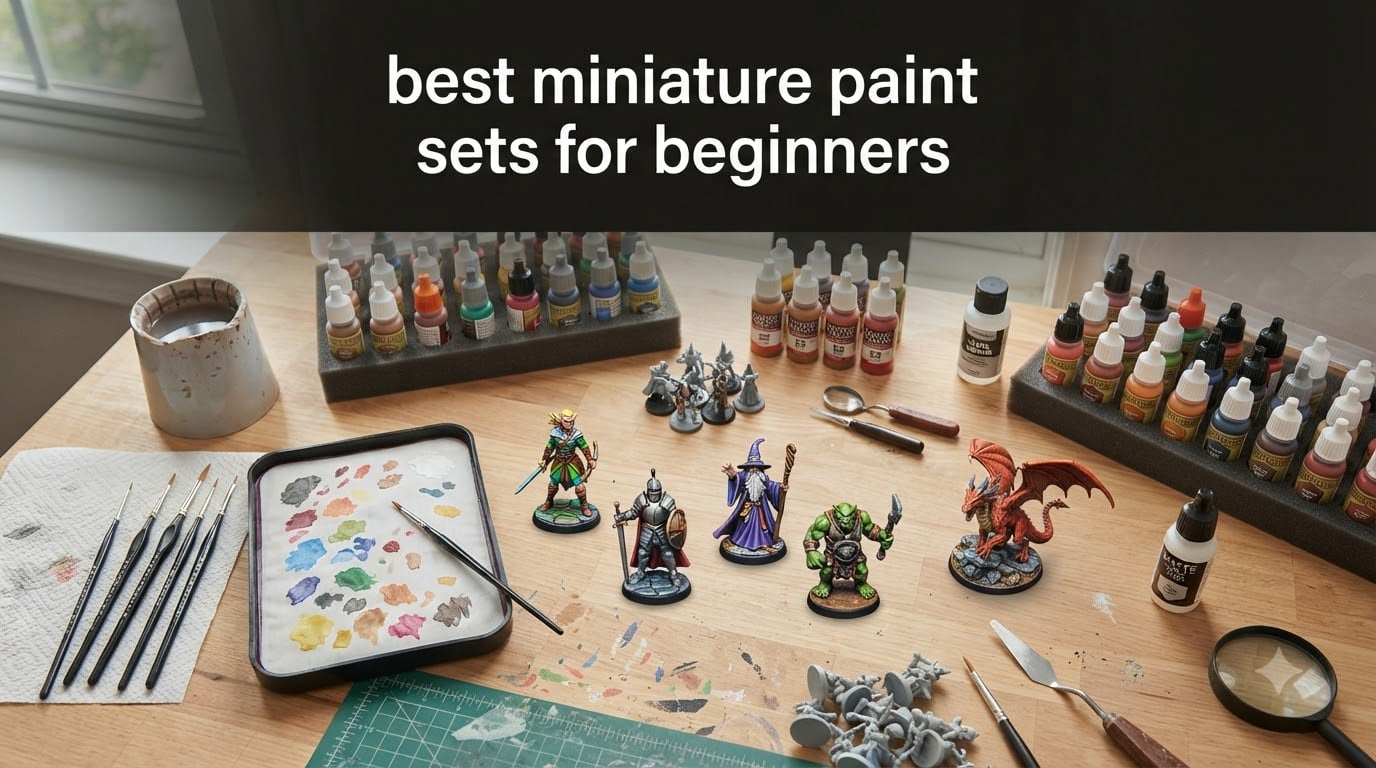 best miniature paint sets for beginners