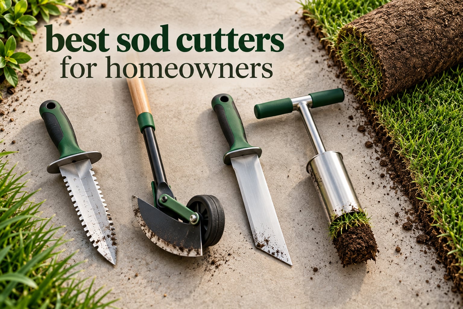 best sod cutters for homeowners