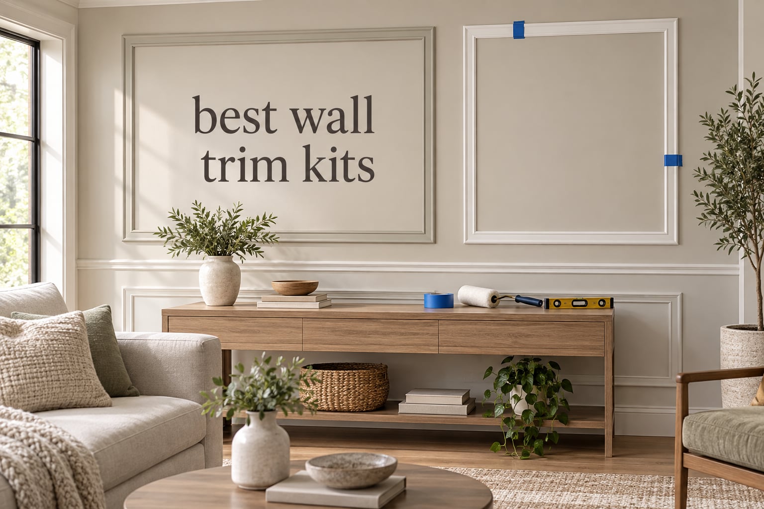 best wall trim kits