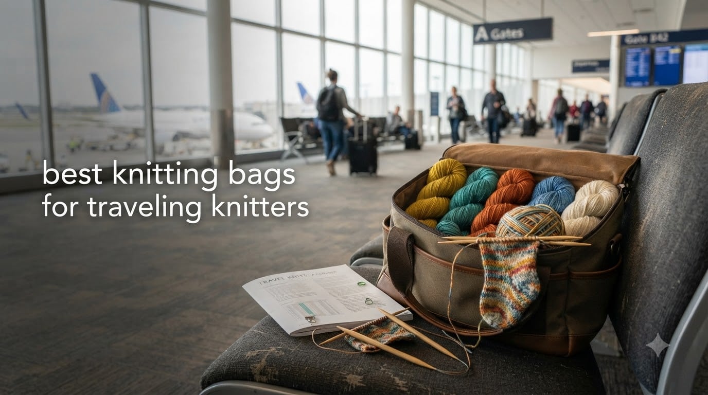 best knitting bags for traveling knitters