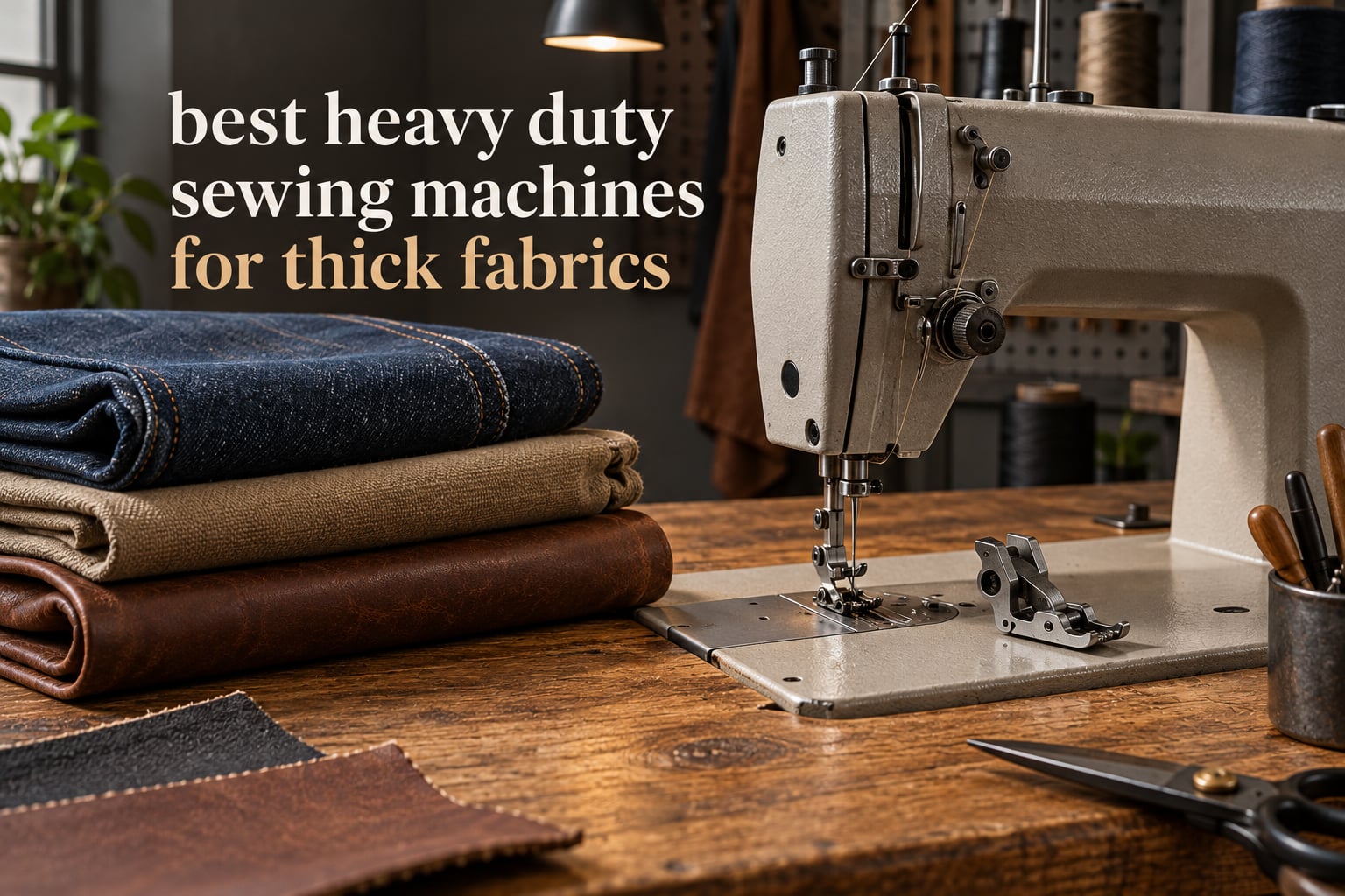 best heavy duty sewing machines for thick fabrics