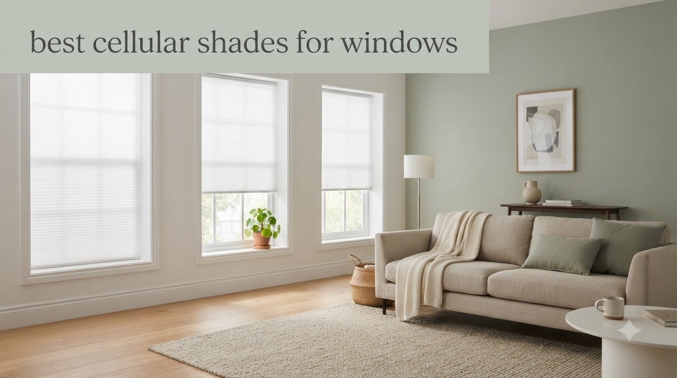 best cellular shades for windows