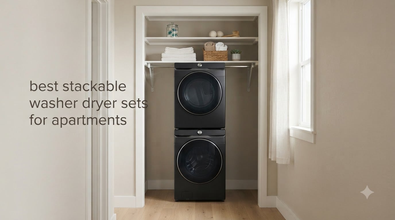 best stackable washer dryer sets for apartments