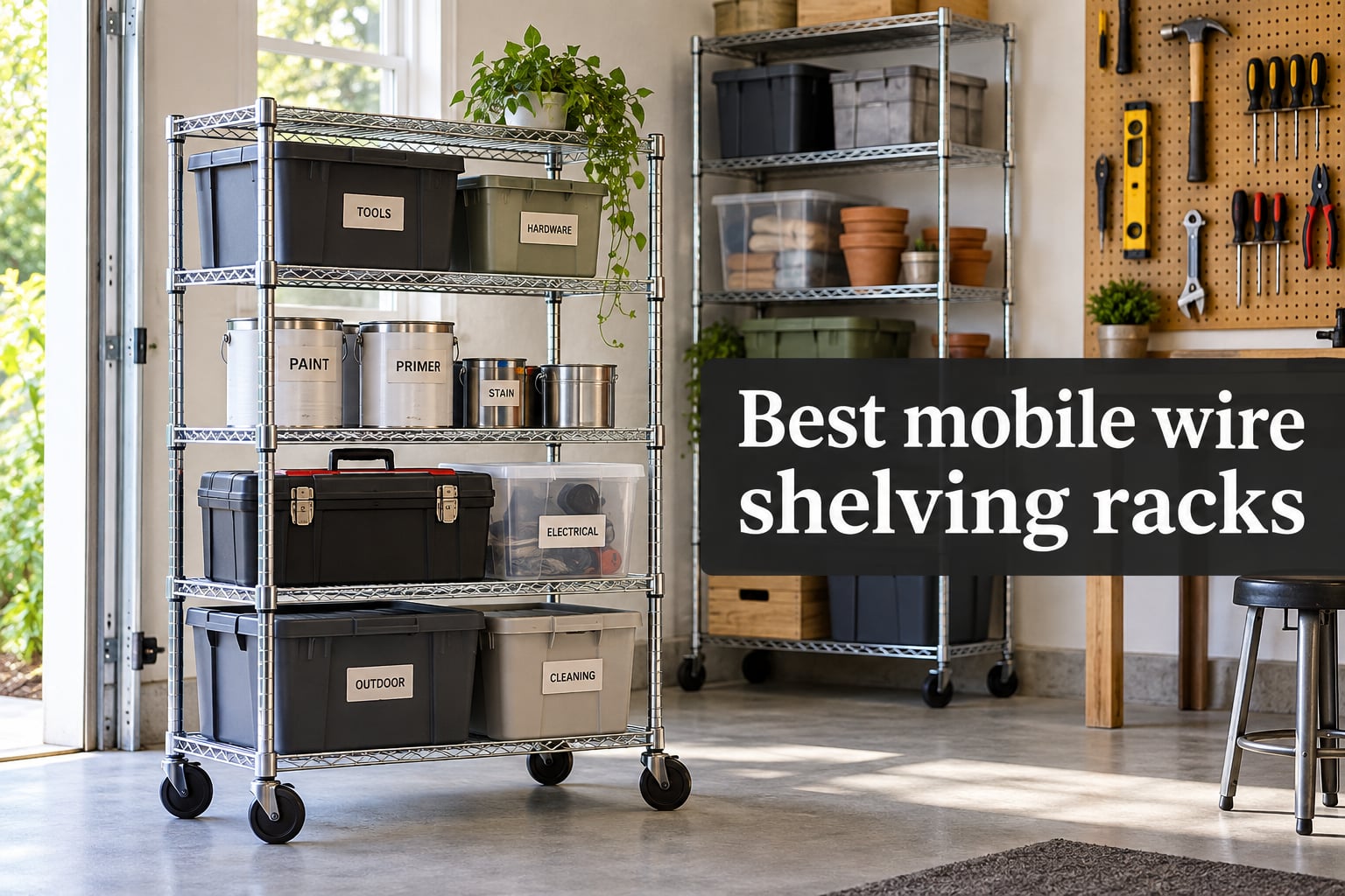Best mobile wire shelving racks