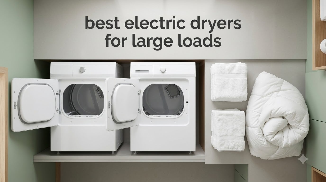 best electric dryers for large loads
