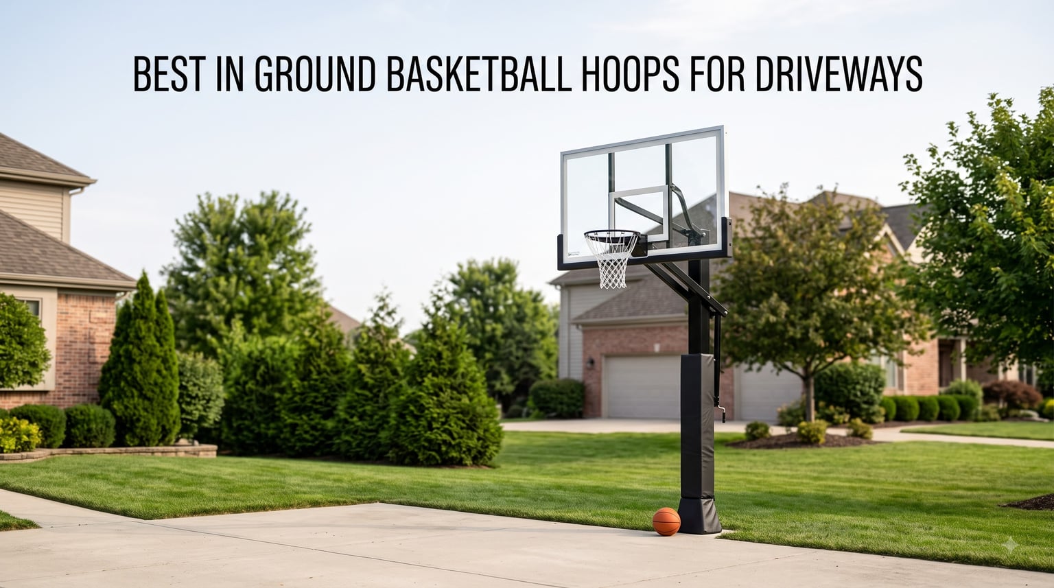 best in ground basketball hoops for driveways