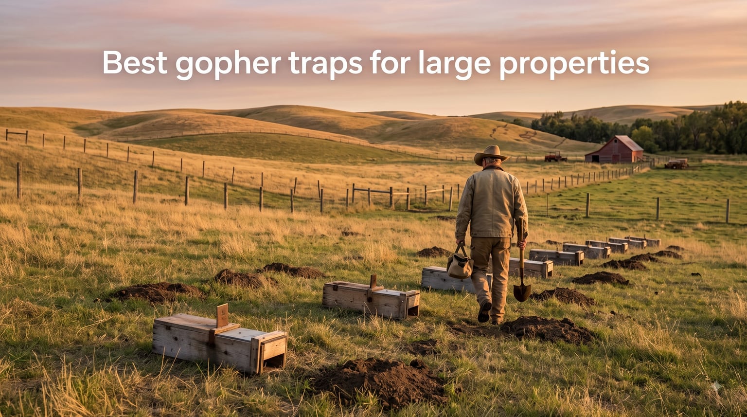 Best gopher traps for large properties