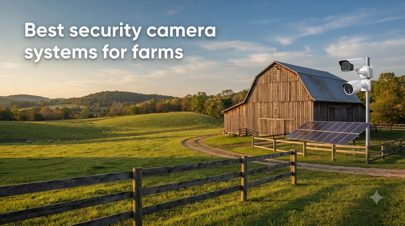 Best security camera systems for farms