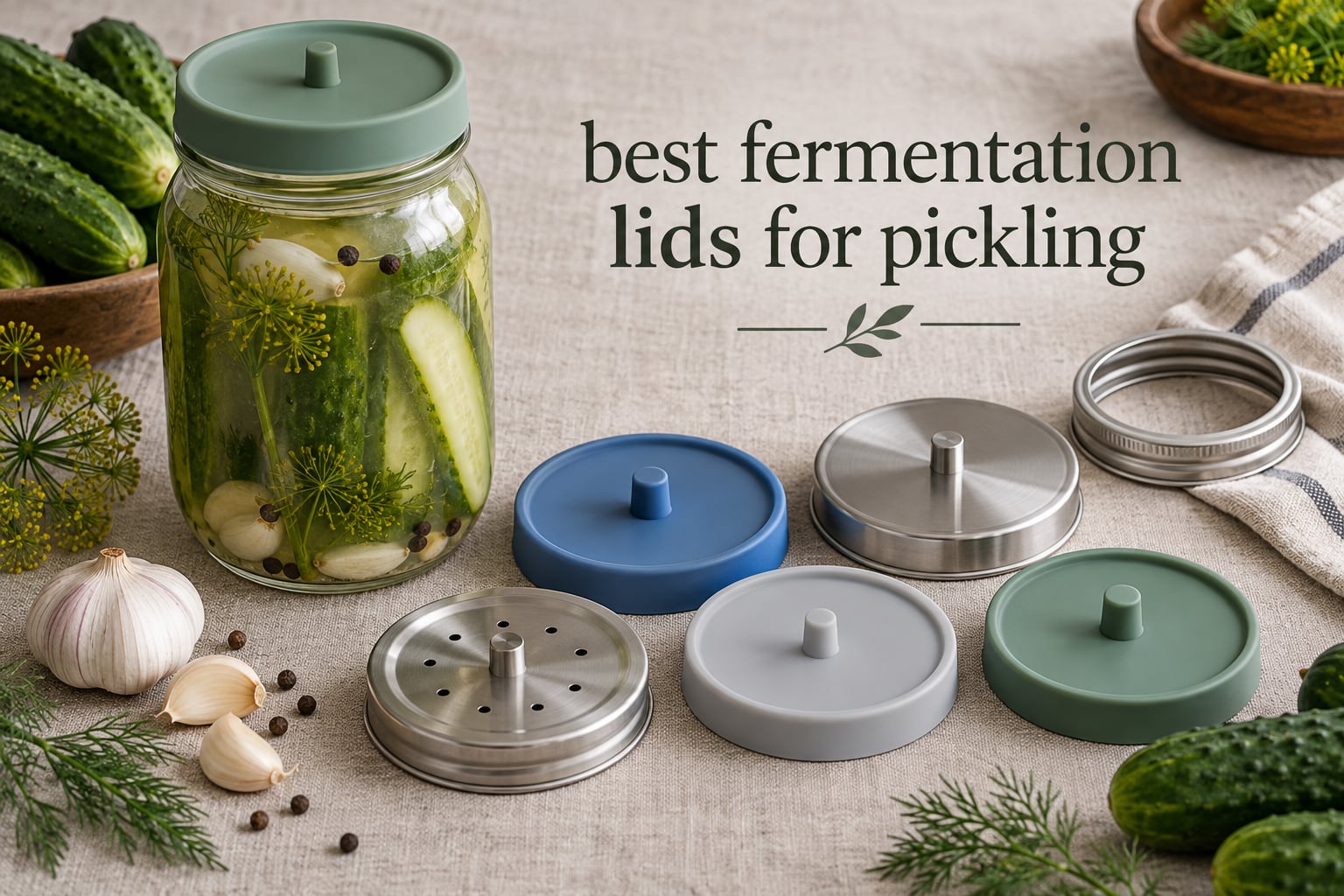 best fermentation lids for pickling