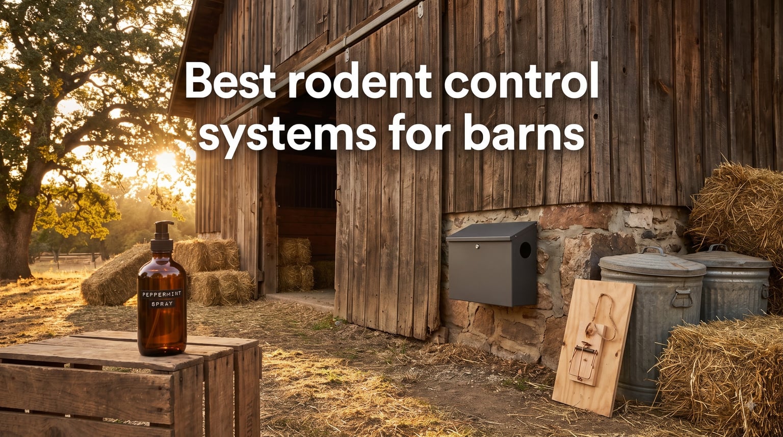 Best rodent control systems for barns