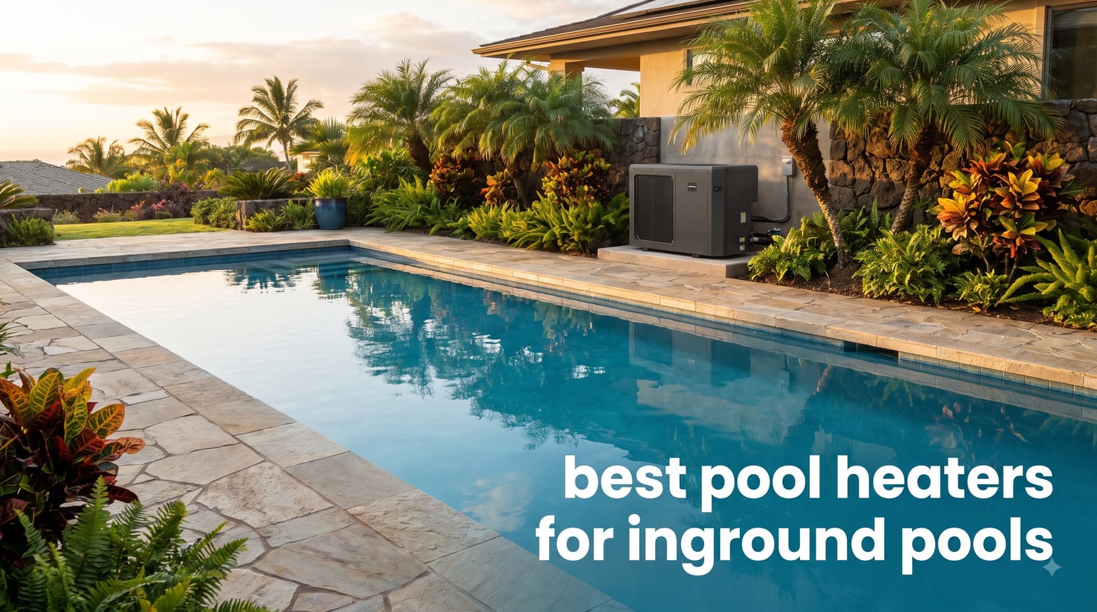 best pool heaters for inground pools