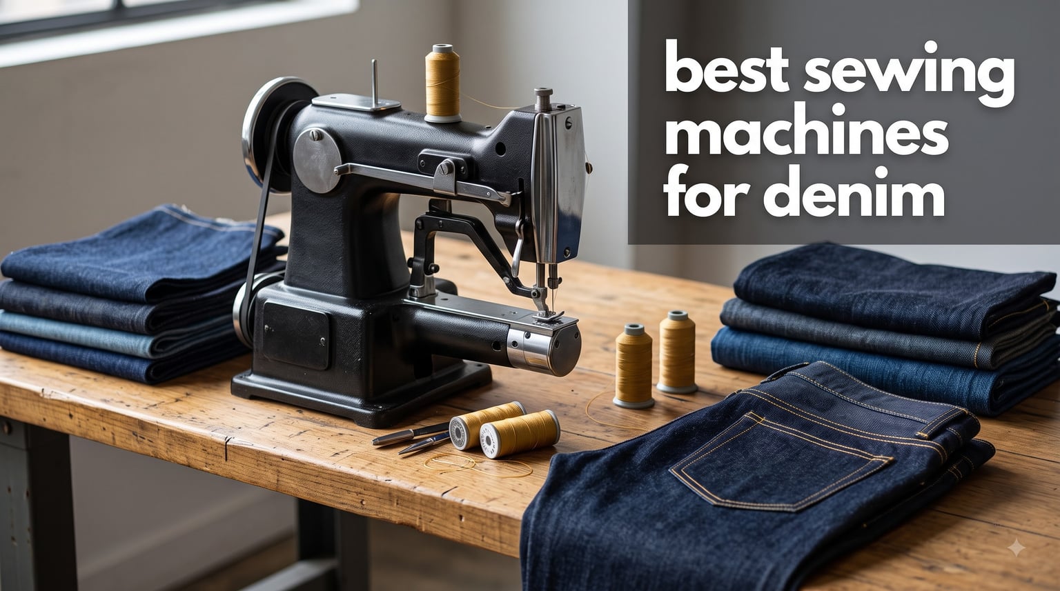 best sewing machines for denim