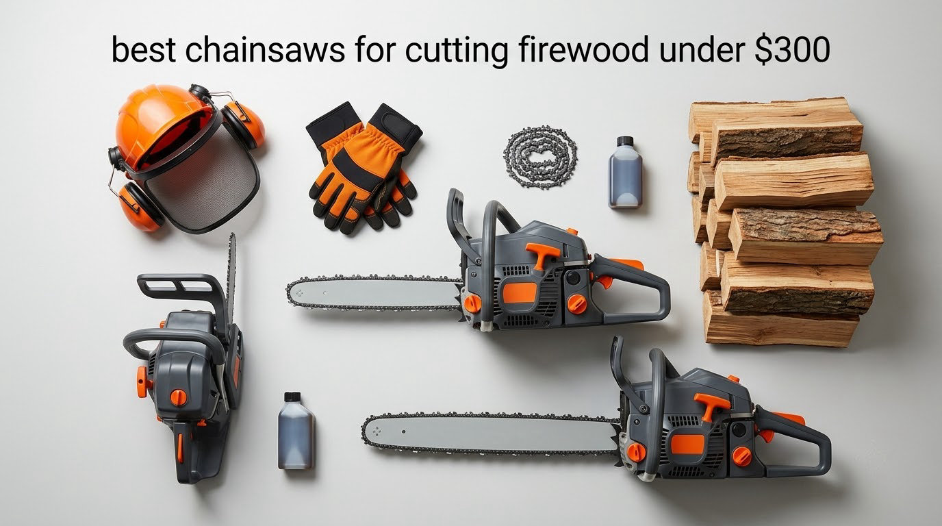 best chainsaws for cutting firewood under $300