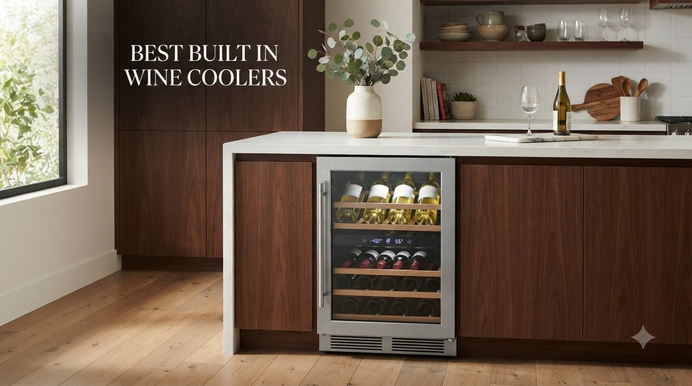 best built in wine coolers