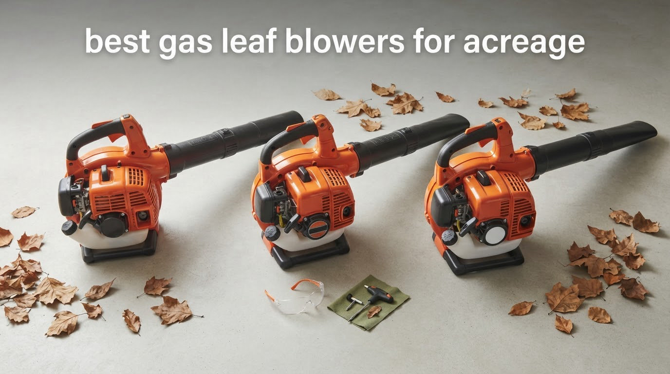 best gas leaf blowers for acreage