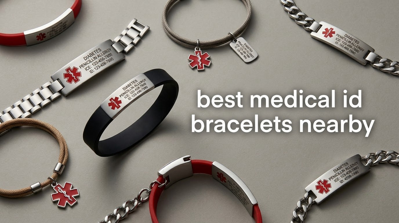 best medical id bracelets nearby