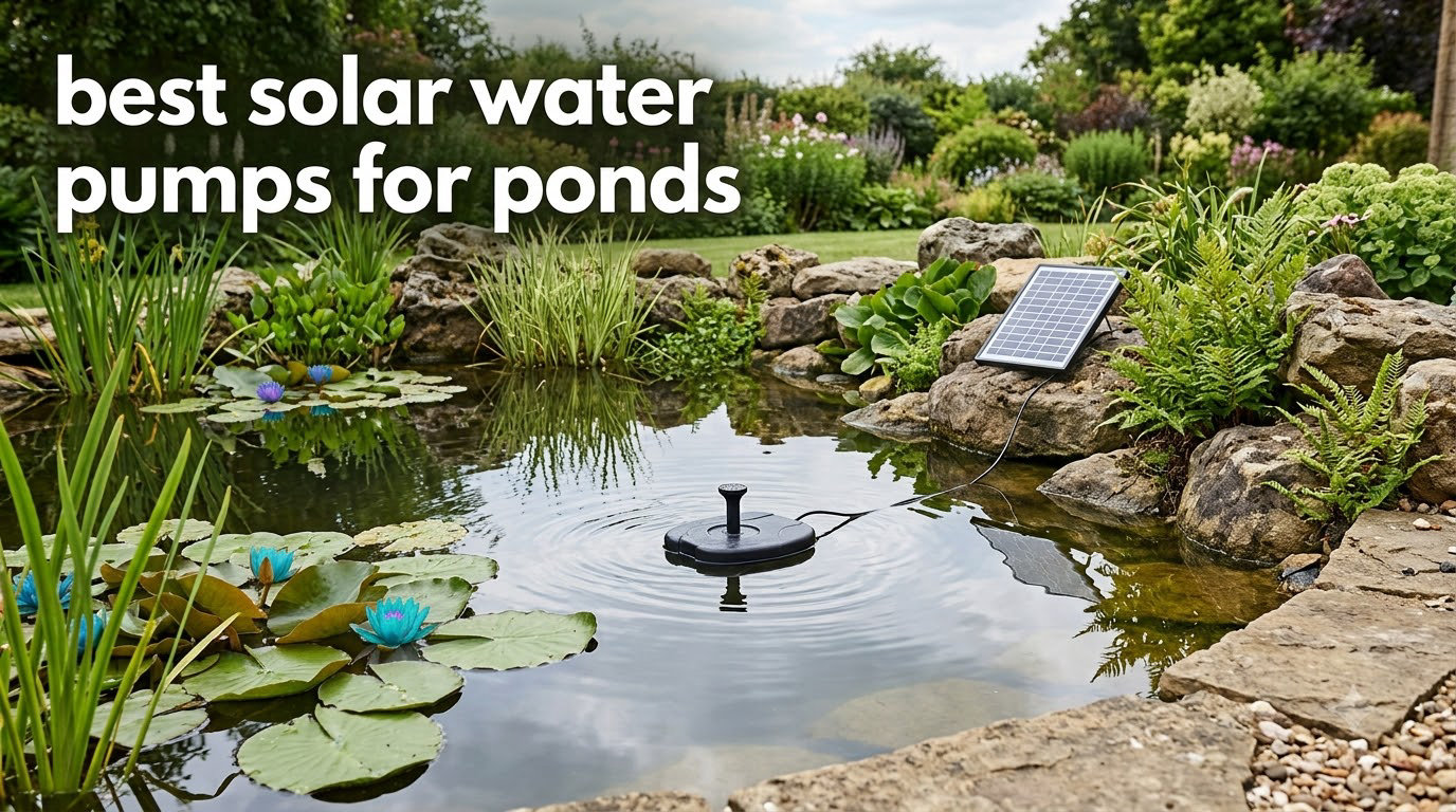 best solar water pumps for ponds