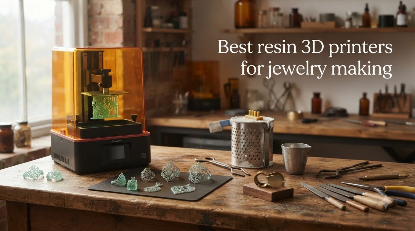 Best resin 3D printers for jewelry making