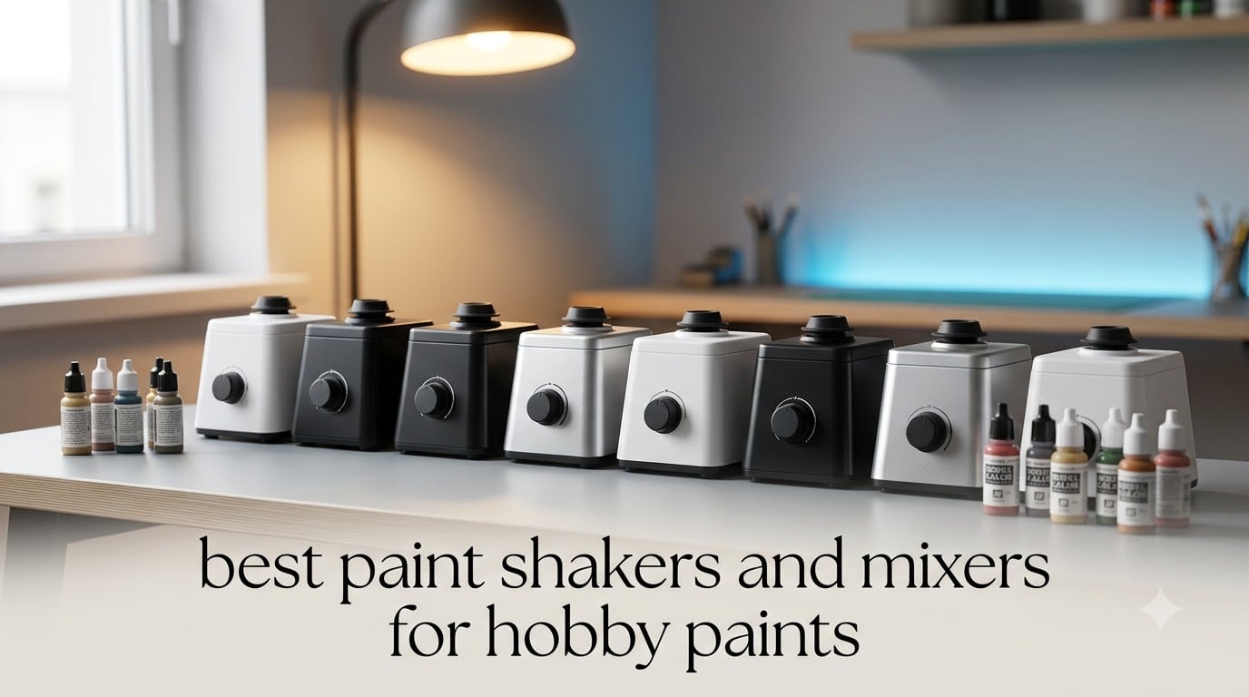 best paint shakers and mixers for hobby paints