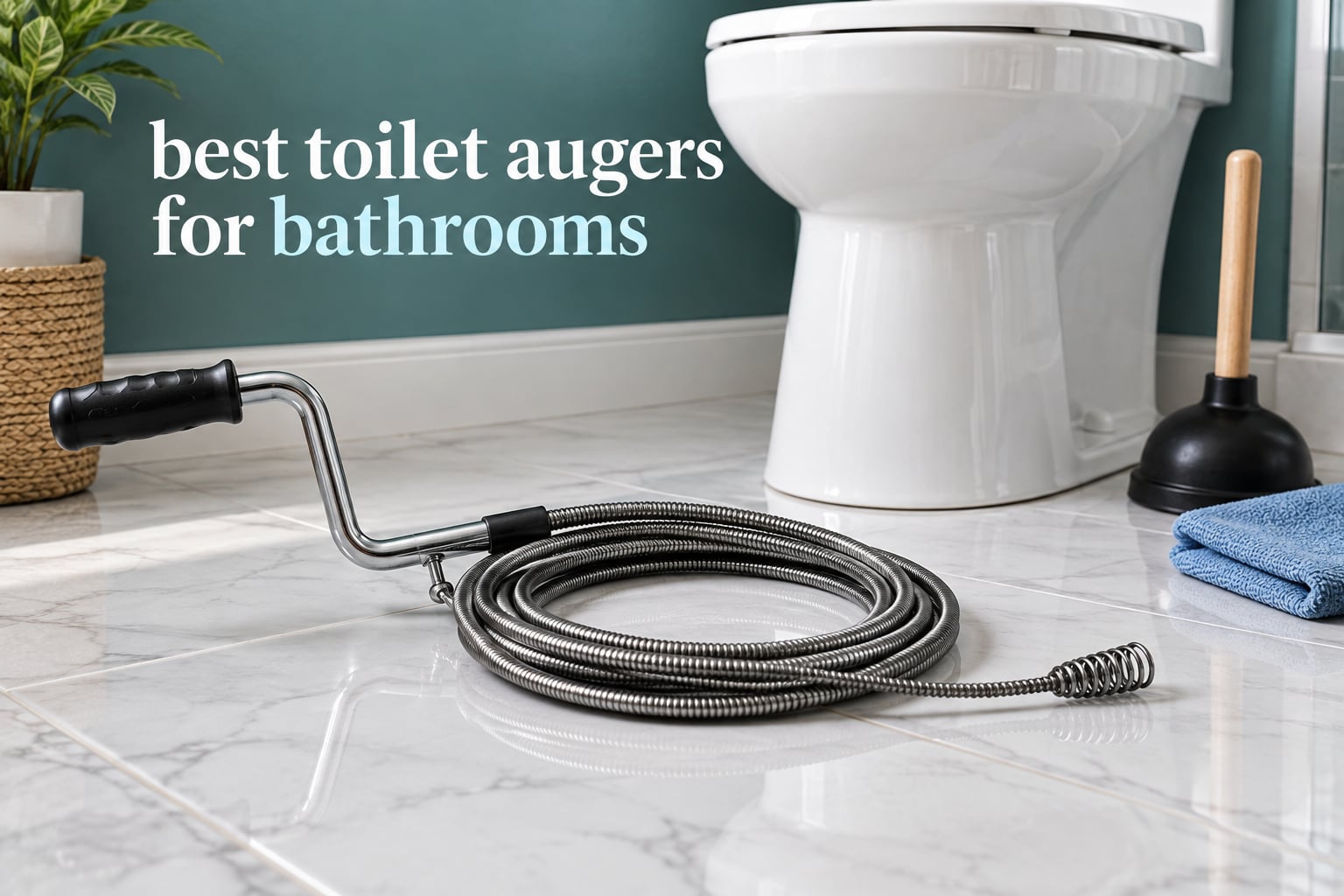 best toilet augers for bathrooms