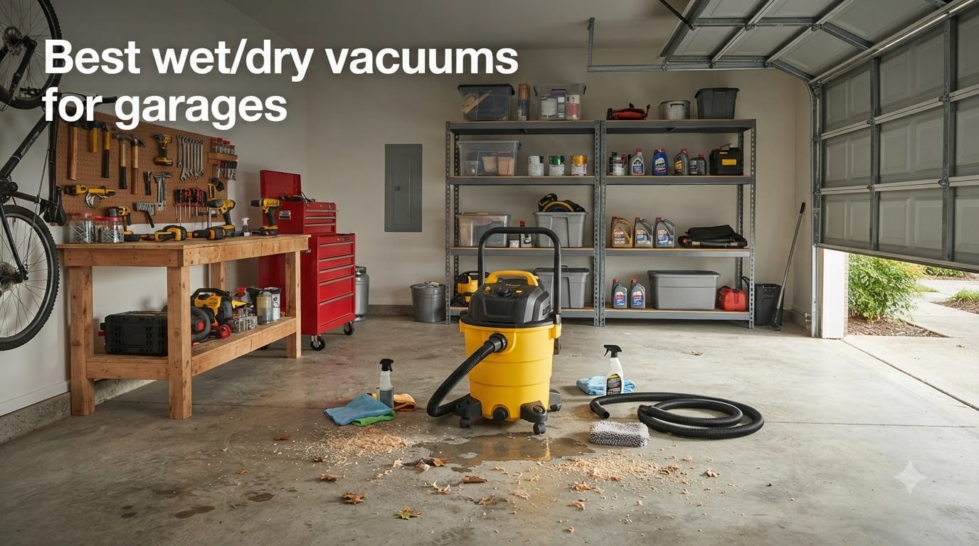 Best wet/dry vacuums for garages