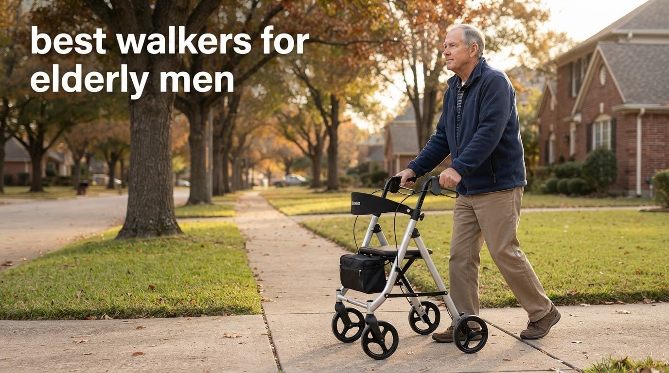 best walkers for elderly men