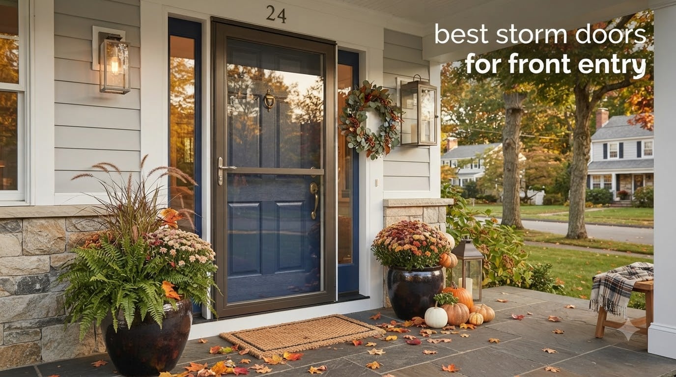 best storm doors for front entry