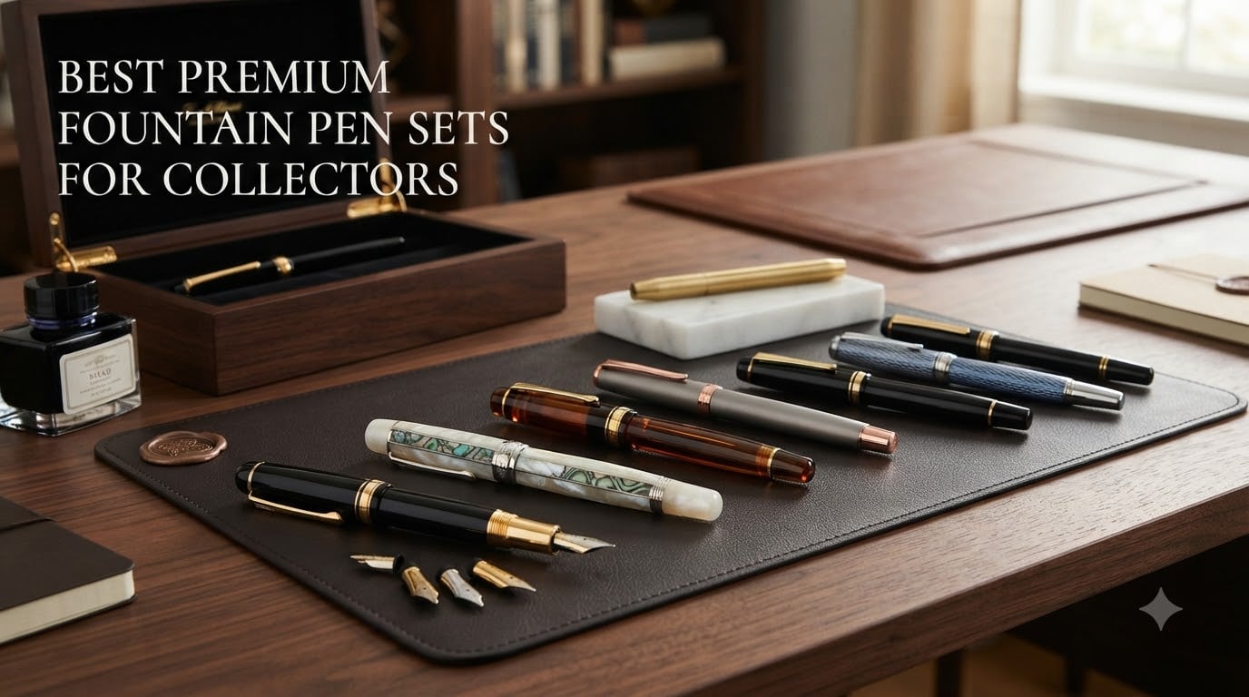 best premium fountain pen sets for collectors