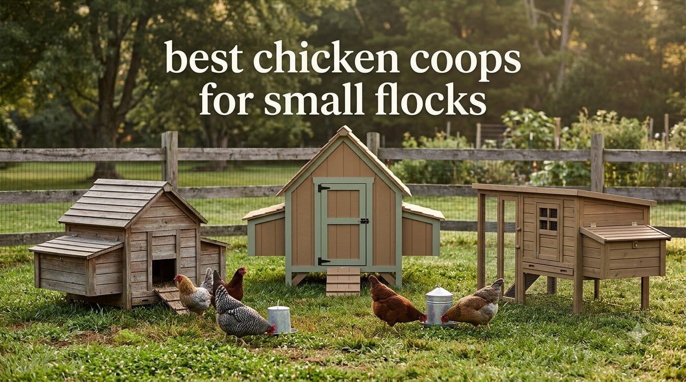 best chicken coops for small flocks