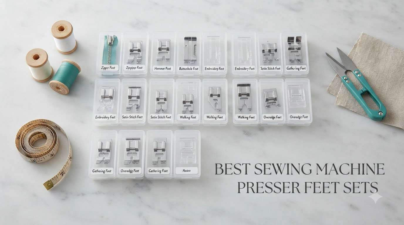 best sewing machine presser feet sets