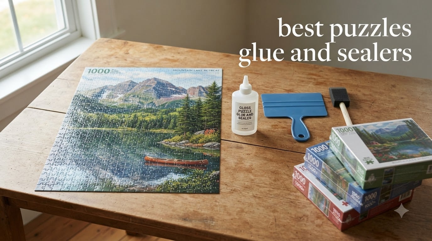 best puzzles glue and sealers