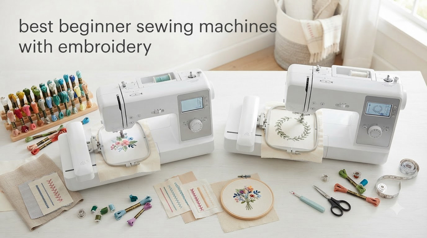 best beginner sewing machines with embroidery