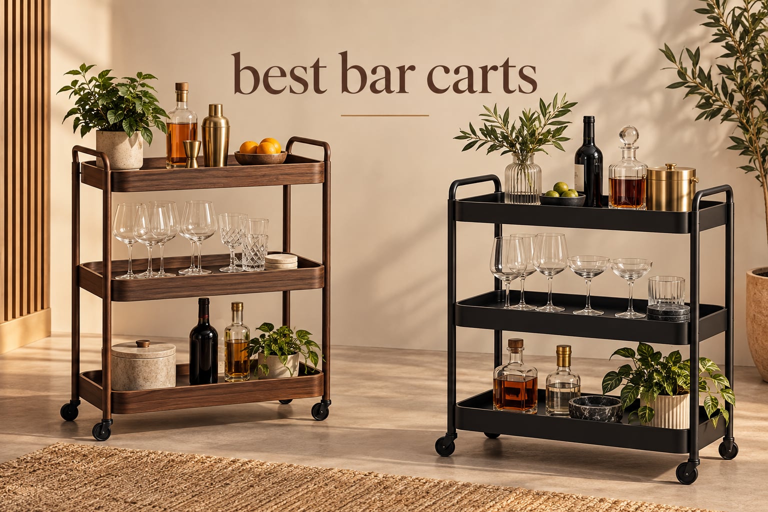 best bar carts