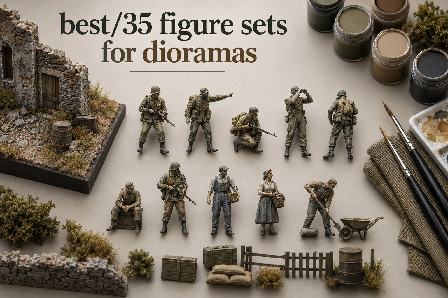 best 1/35 figure sets for dioramas