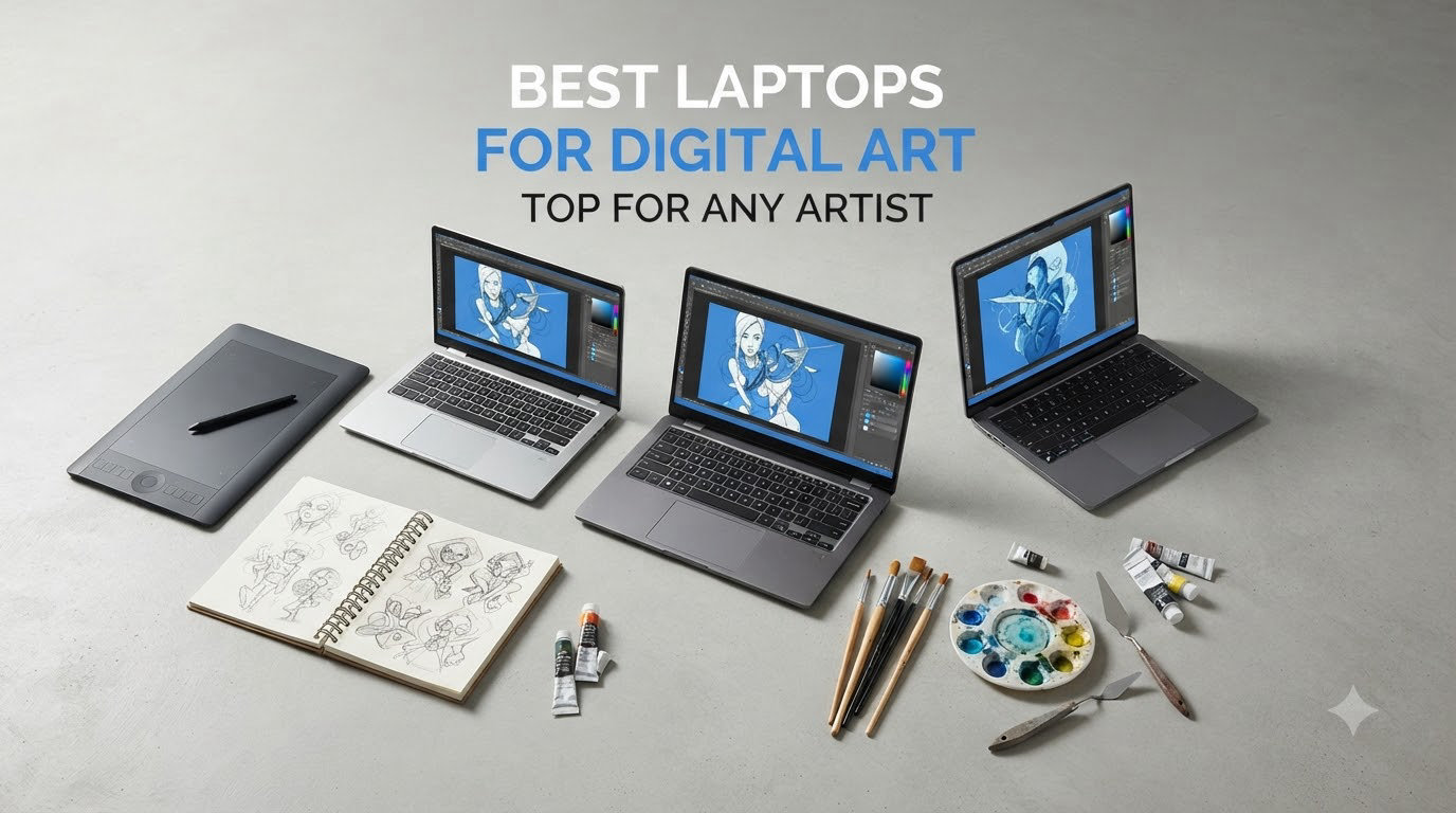 best laptops for digital art top for any artist