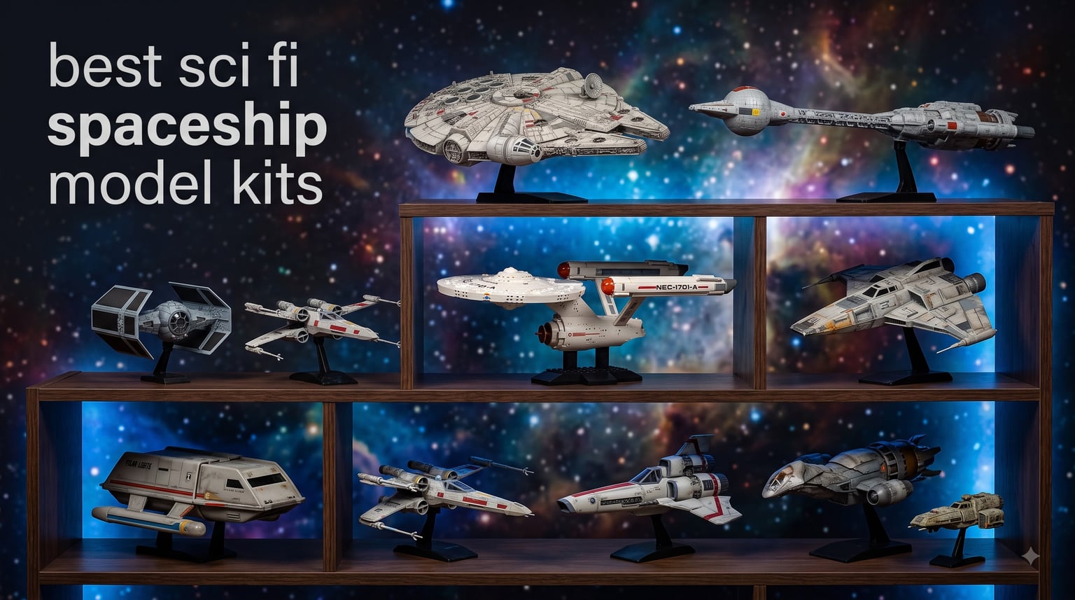best sci fi spaceship model kits