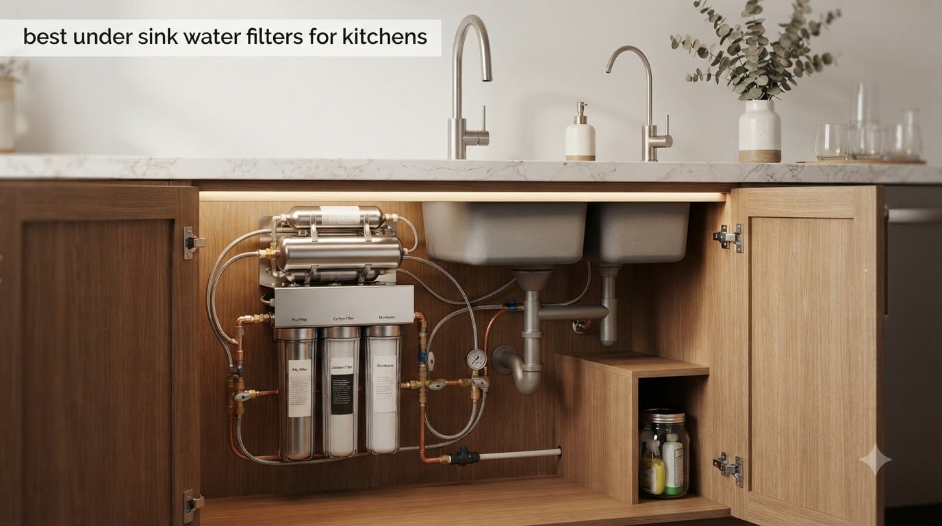 best under sink water filters for kitchens