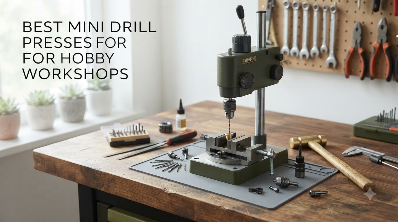 best mini drills presses for hobby workshops