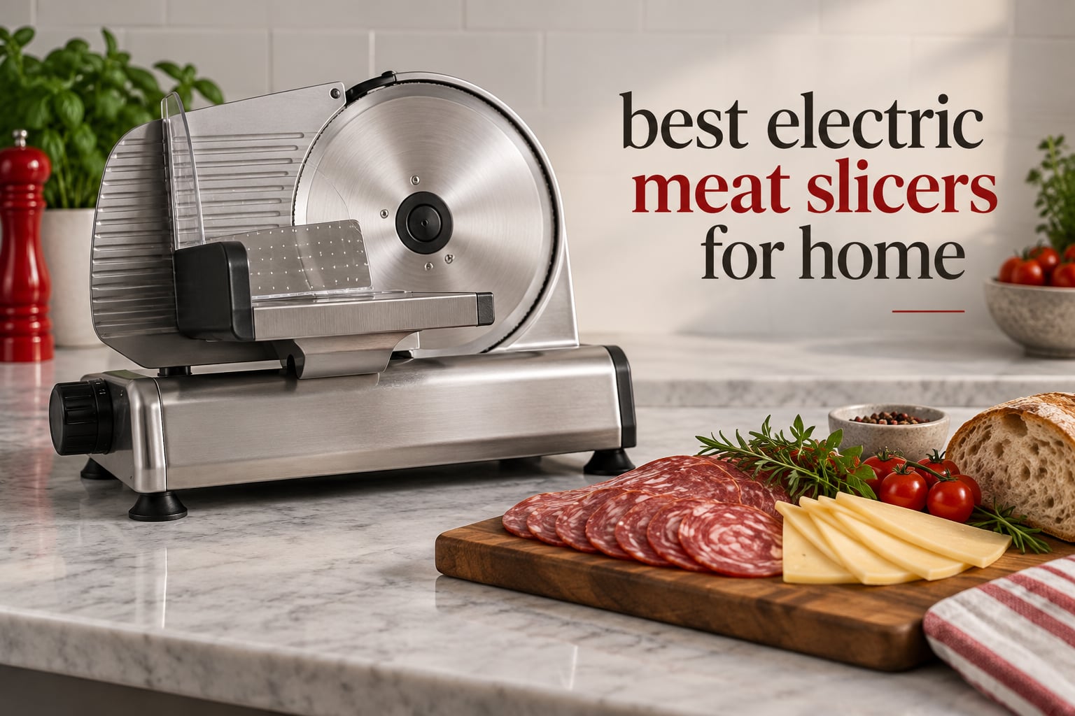 best electric meat slicers for home