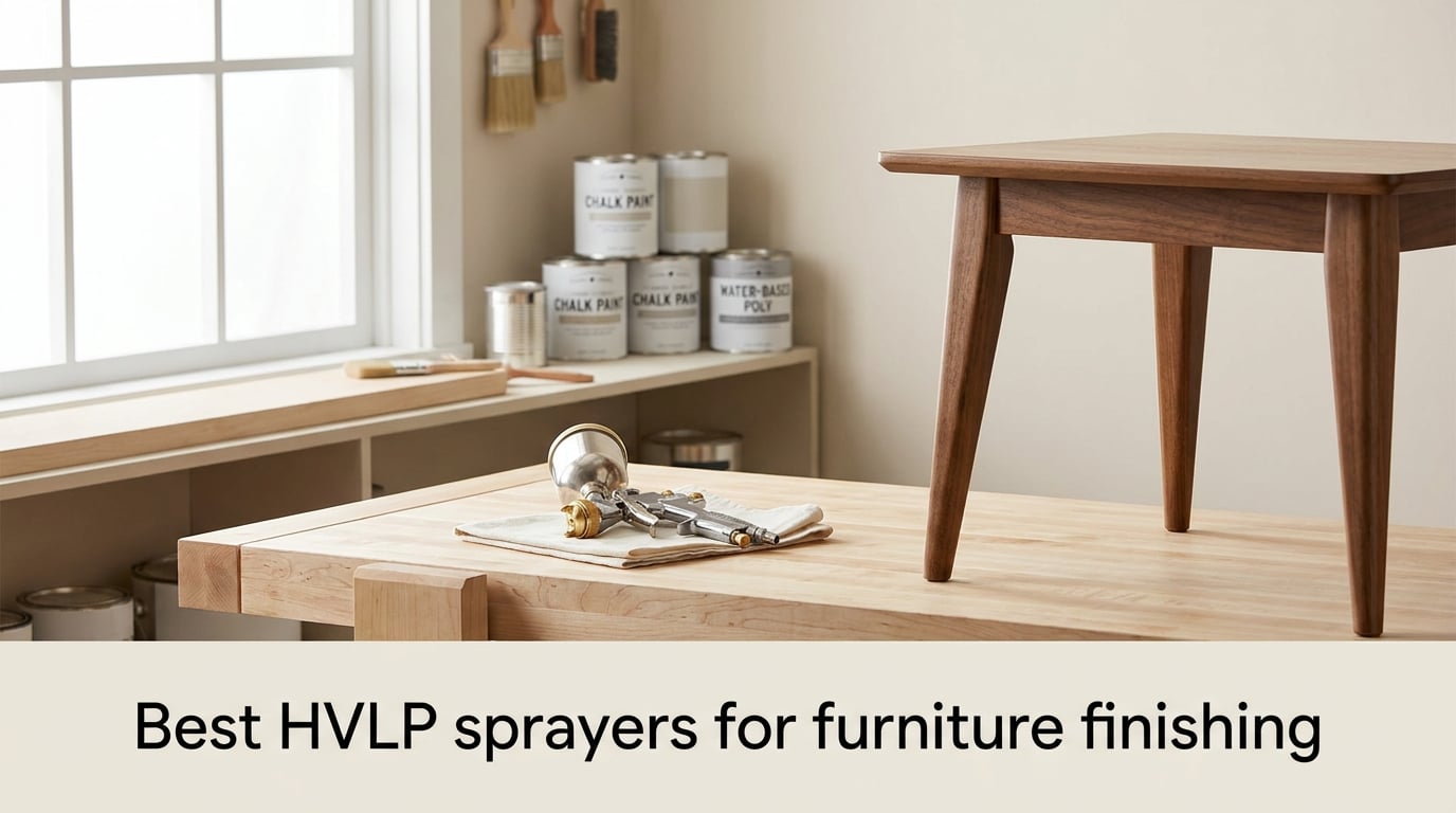 Best HVLP sprayers for furniture finishing