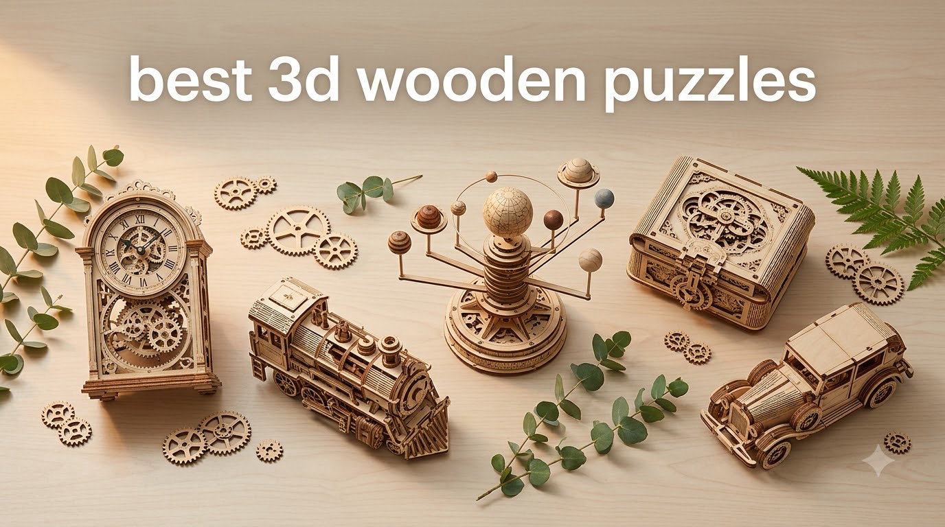 best 3d wooden puzzles