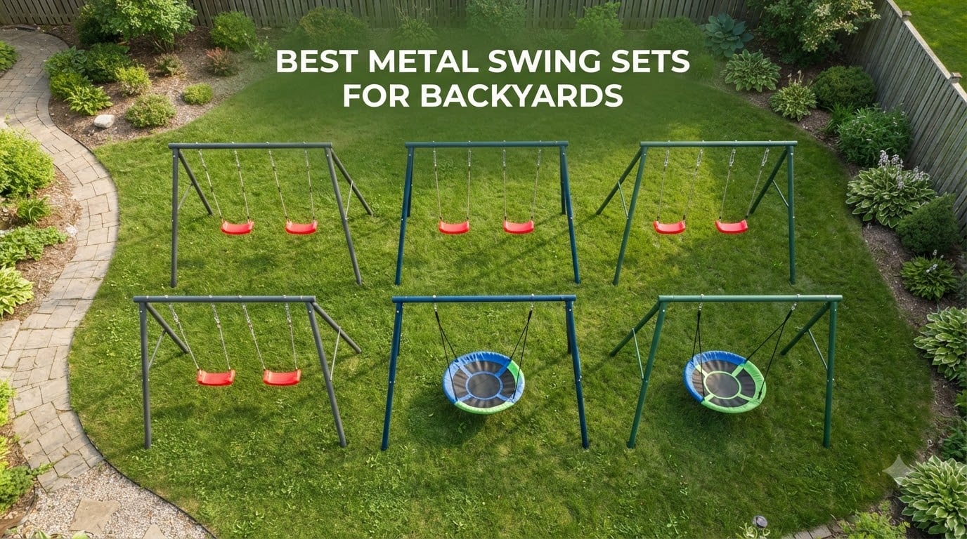 Best metal swing sets for backyards