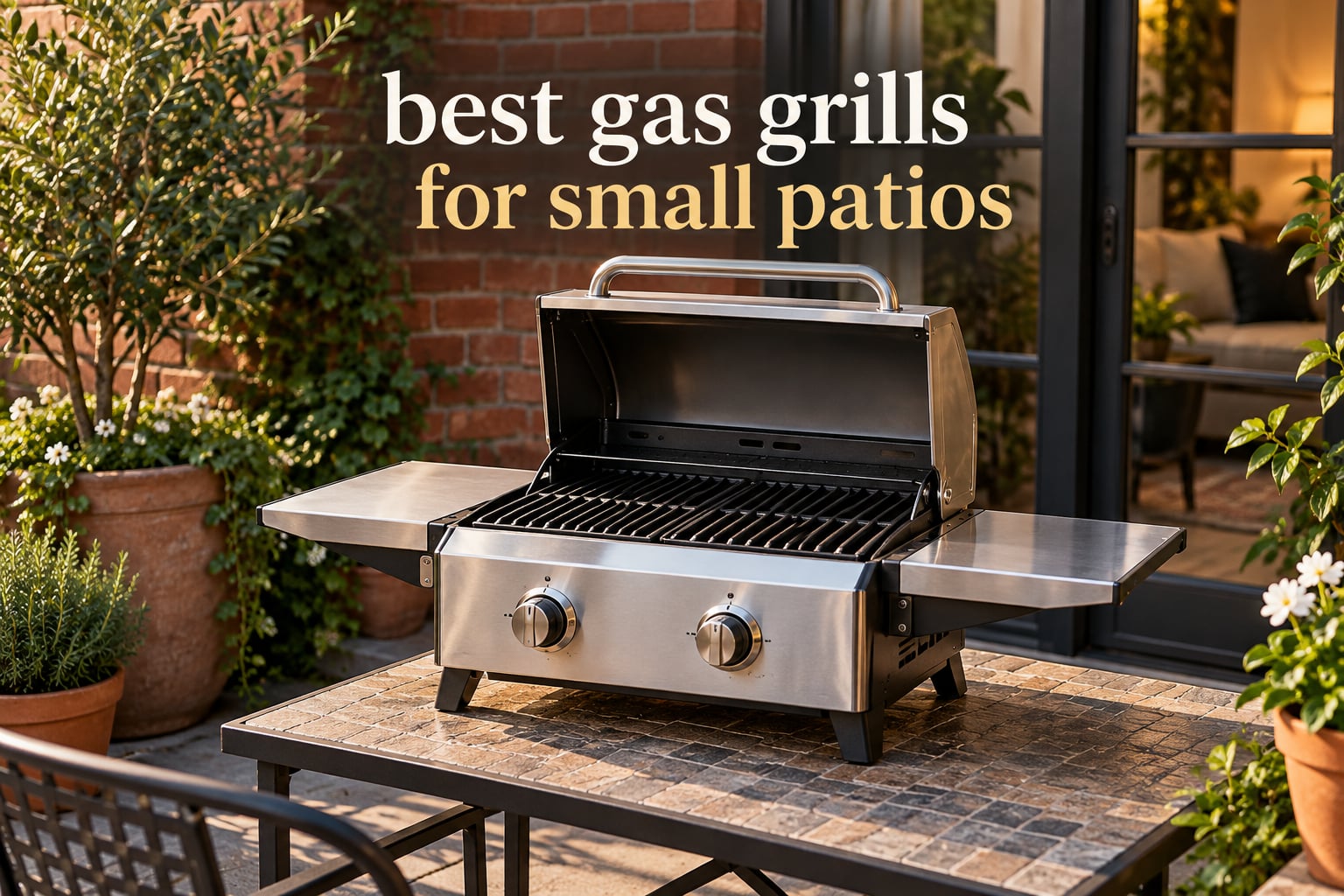 best gas grills for small patios